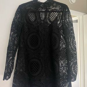 Black Lace Dress